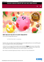 Kirby’s Back with Fall Guys-style Kirby’s Dream Buffet! – GameByte