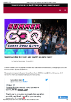 Summer Games Done Quick raises more than £2.5 million for charity – GameByte